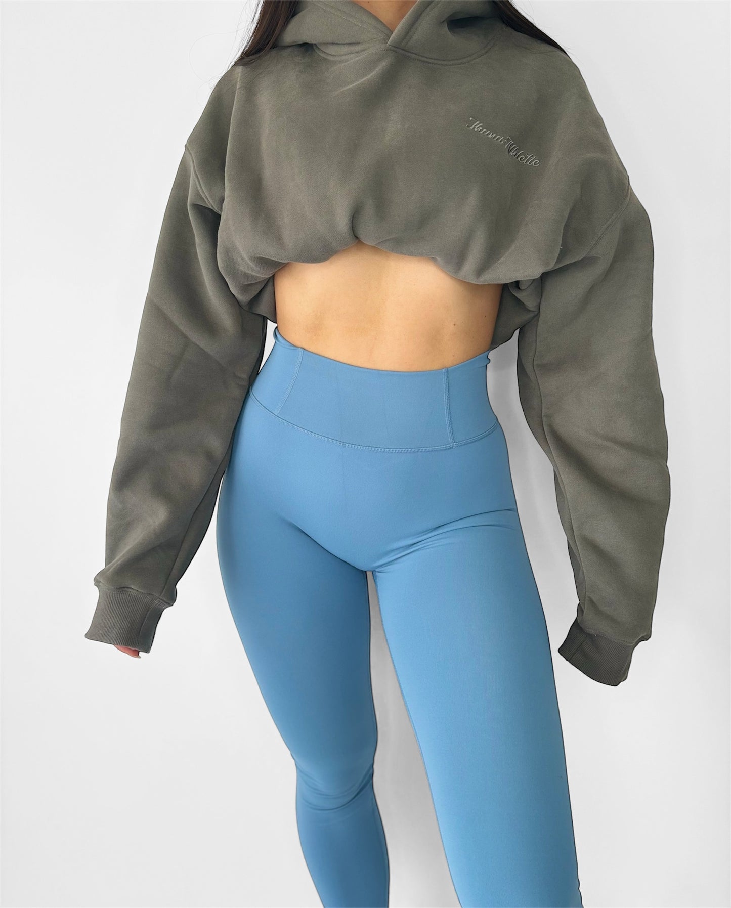 Luxe Form Leggings - Sky Blue