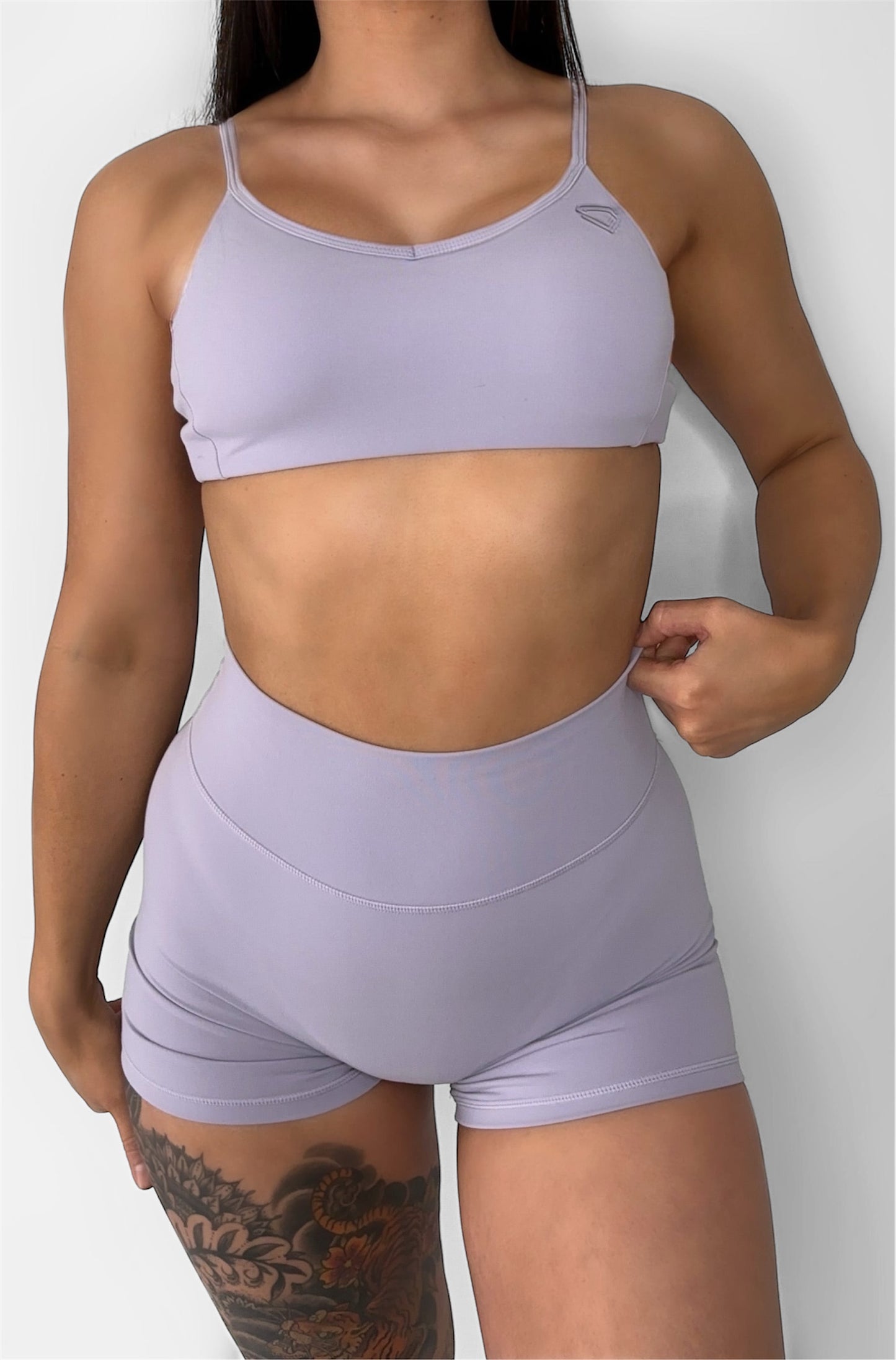 Luxe Form Shorts - Lilac Cloud