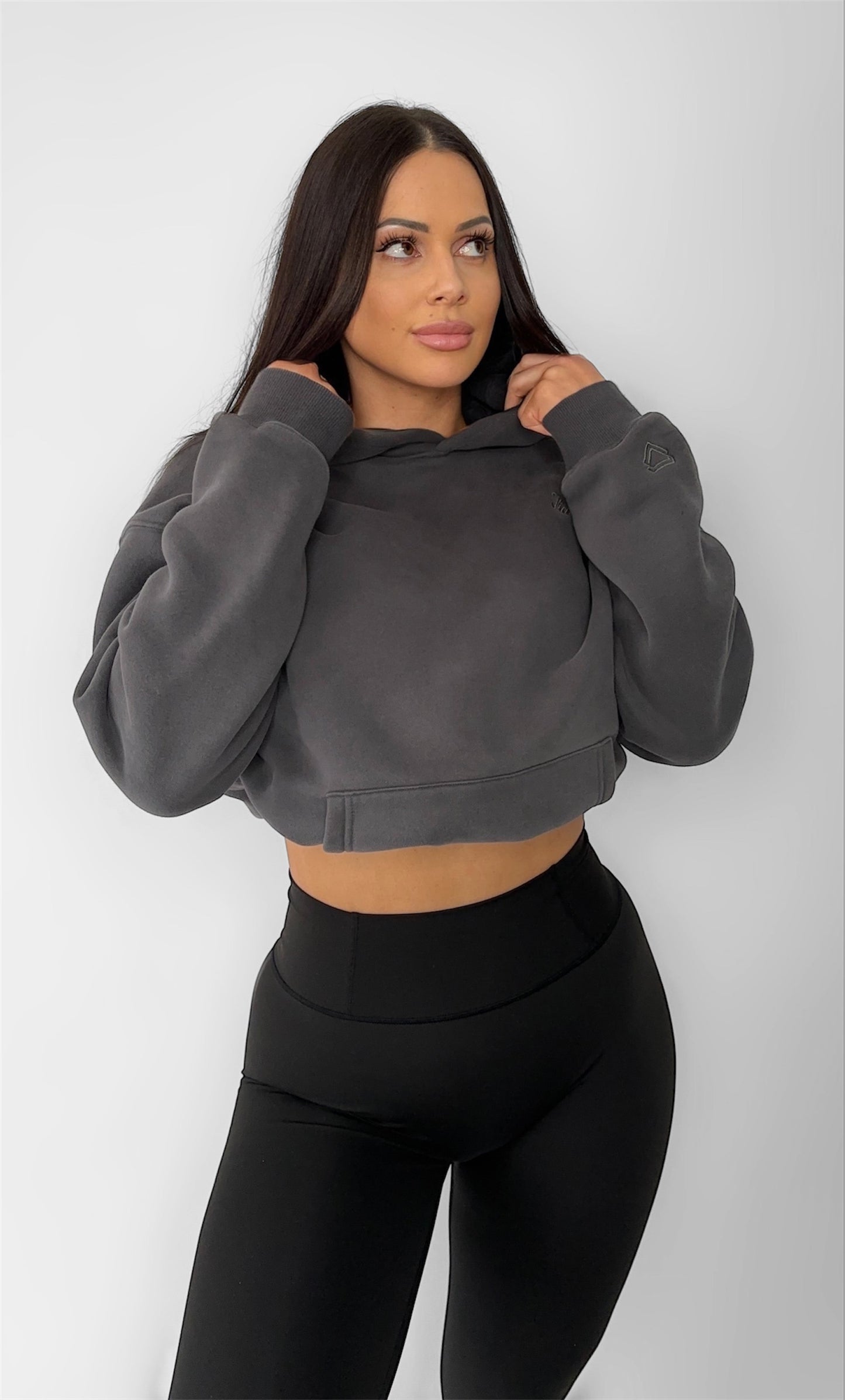 Loungewear Hood - Charcoal Grey
